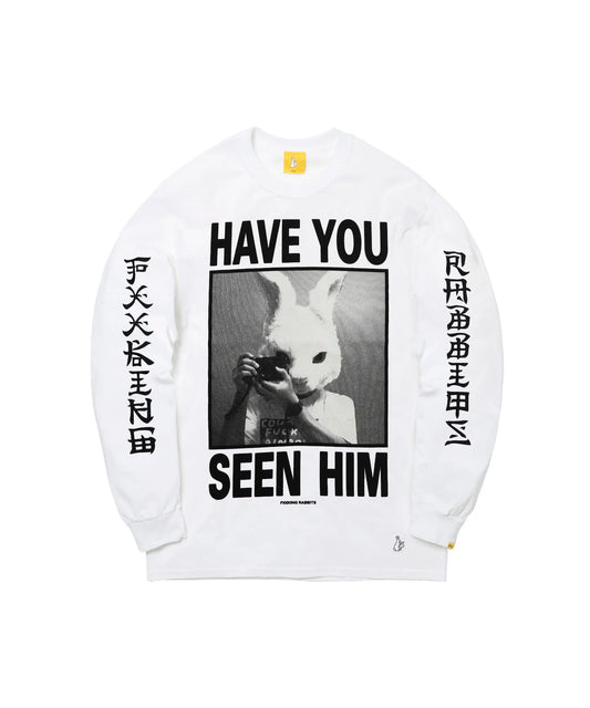 HAVE YOU SEEN HIM Long-sleeve T-shirt
