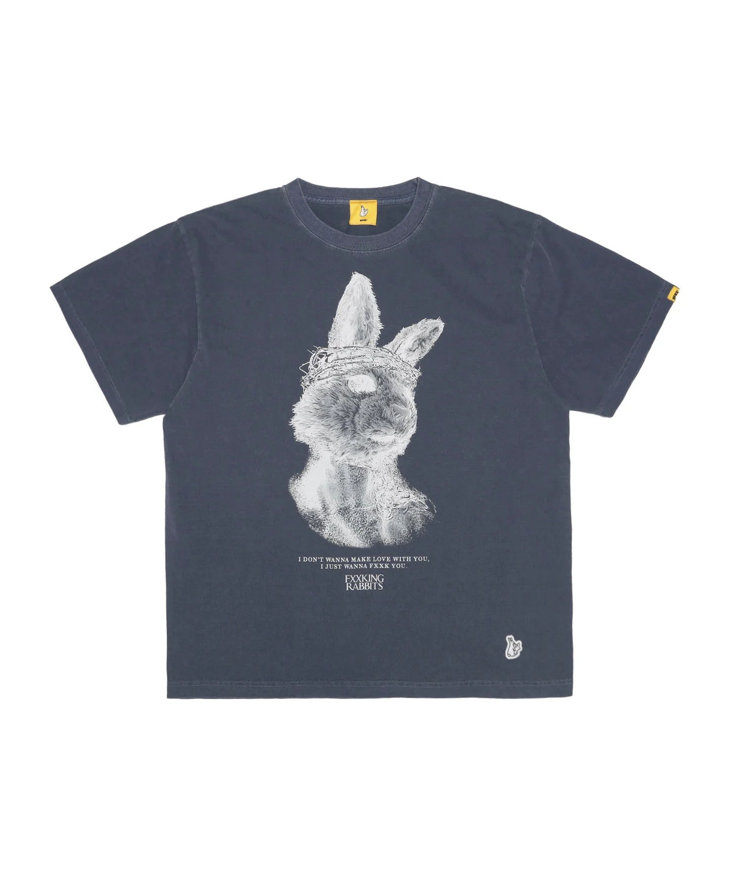 Rabbit Jesus Garment Dye T-shirt