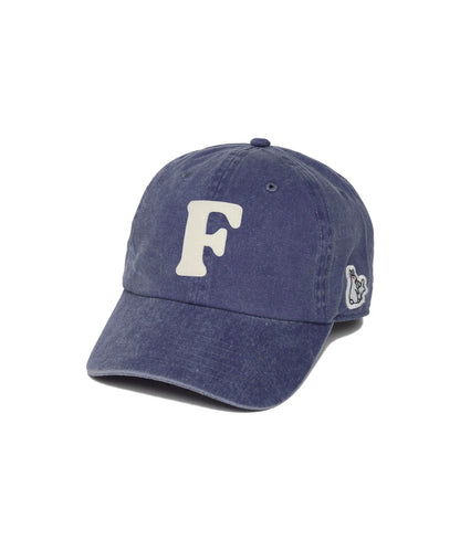 F Logo Garment Dye Cap