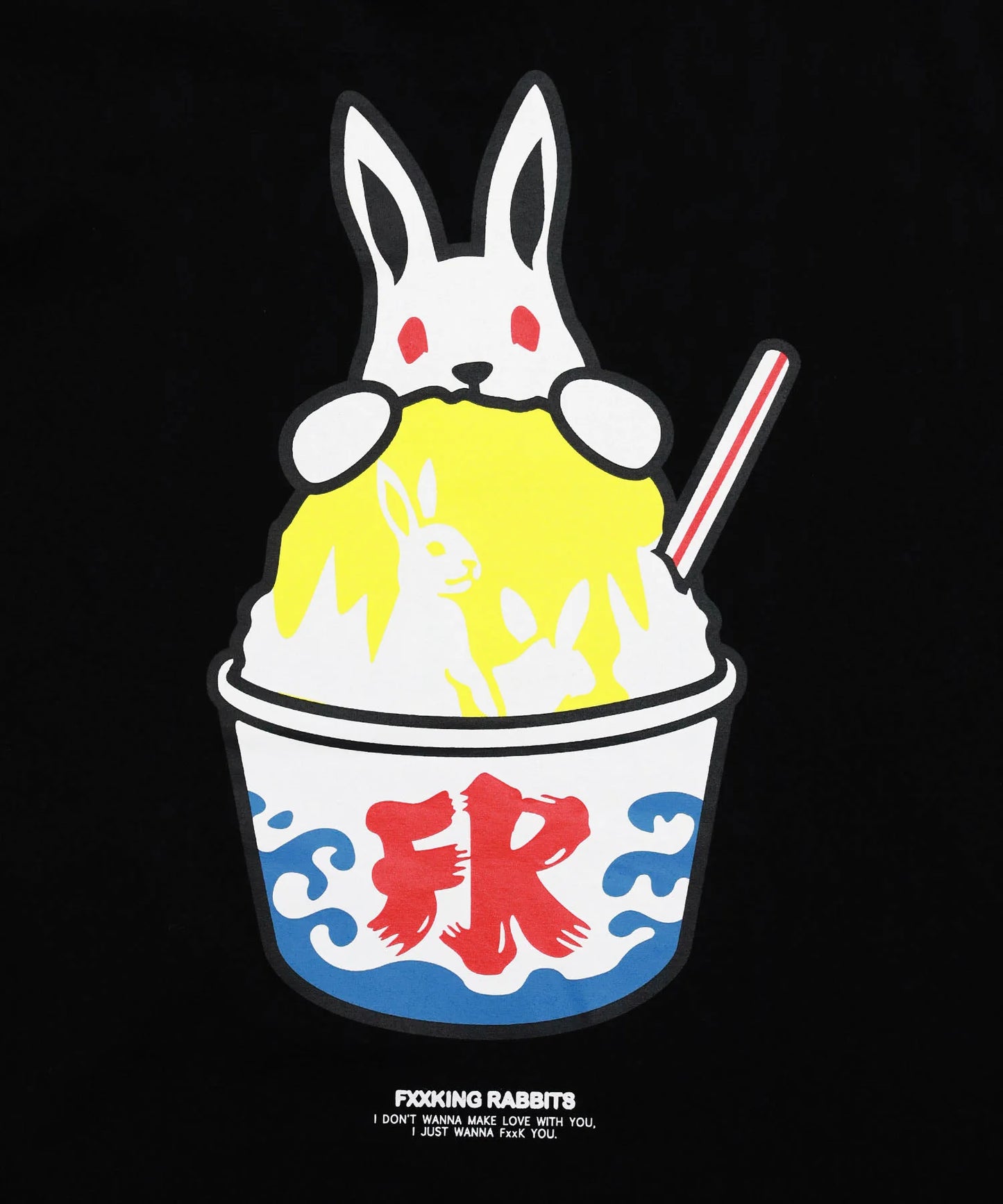 Shaved Ice Rabbit T-shirt