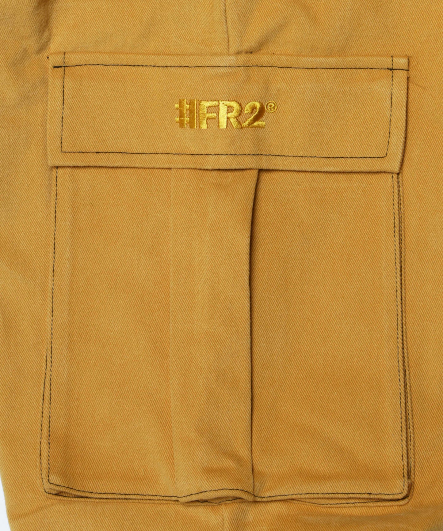 Contrast stitch Wide Pants