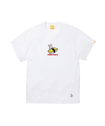 Embroidery Egg Sushi Rabbit T-shirt