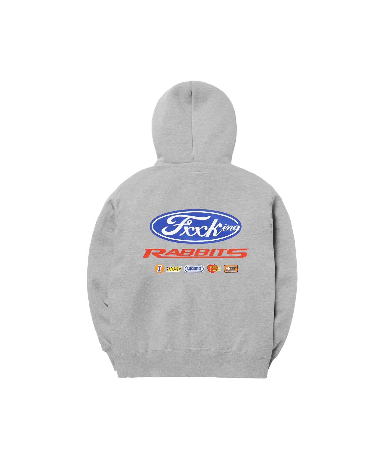 Various Fxxking RABBITS Logo Hoodie