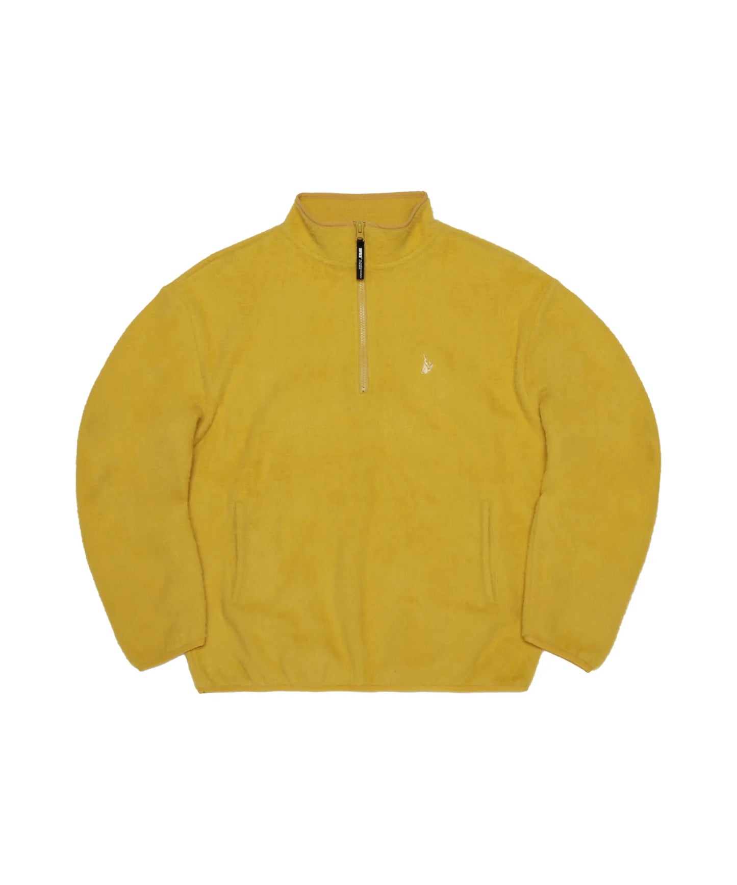 Half Zip Icon Embroidery Nylon Pullover