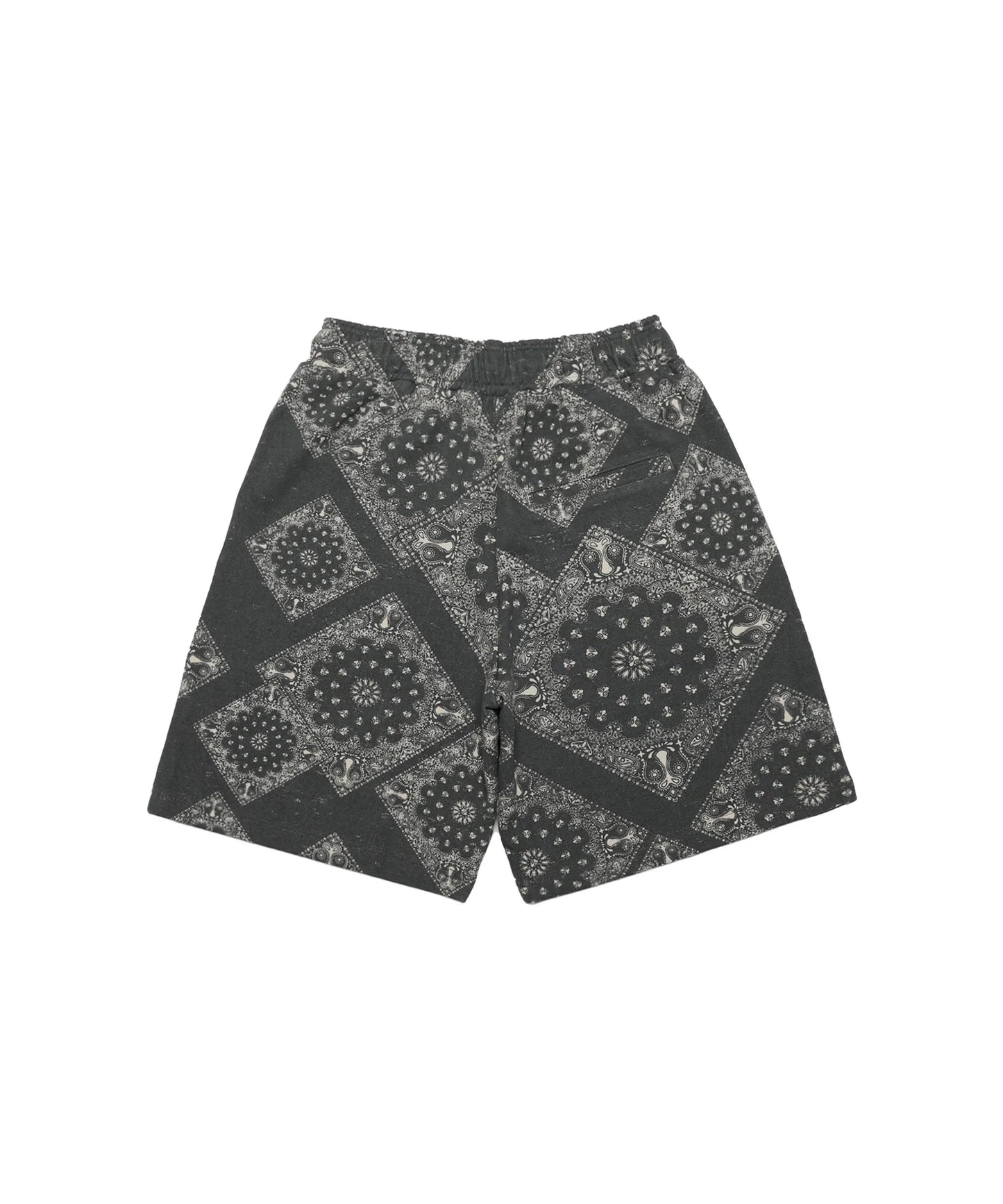 Original Paisley Pattern Sweat Short Pants