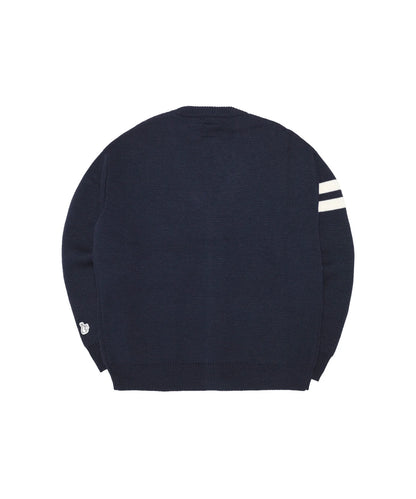 F Logo Lettered Cardigan