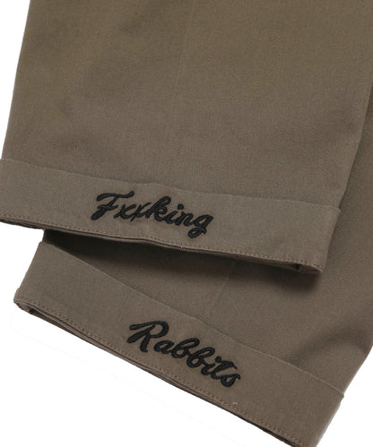Embroidery High Tech Stretch Pants[FRP077]