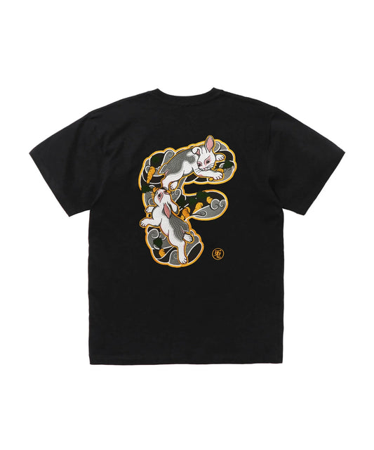 Embroidery F Mark T-shirt