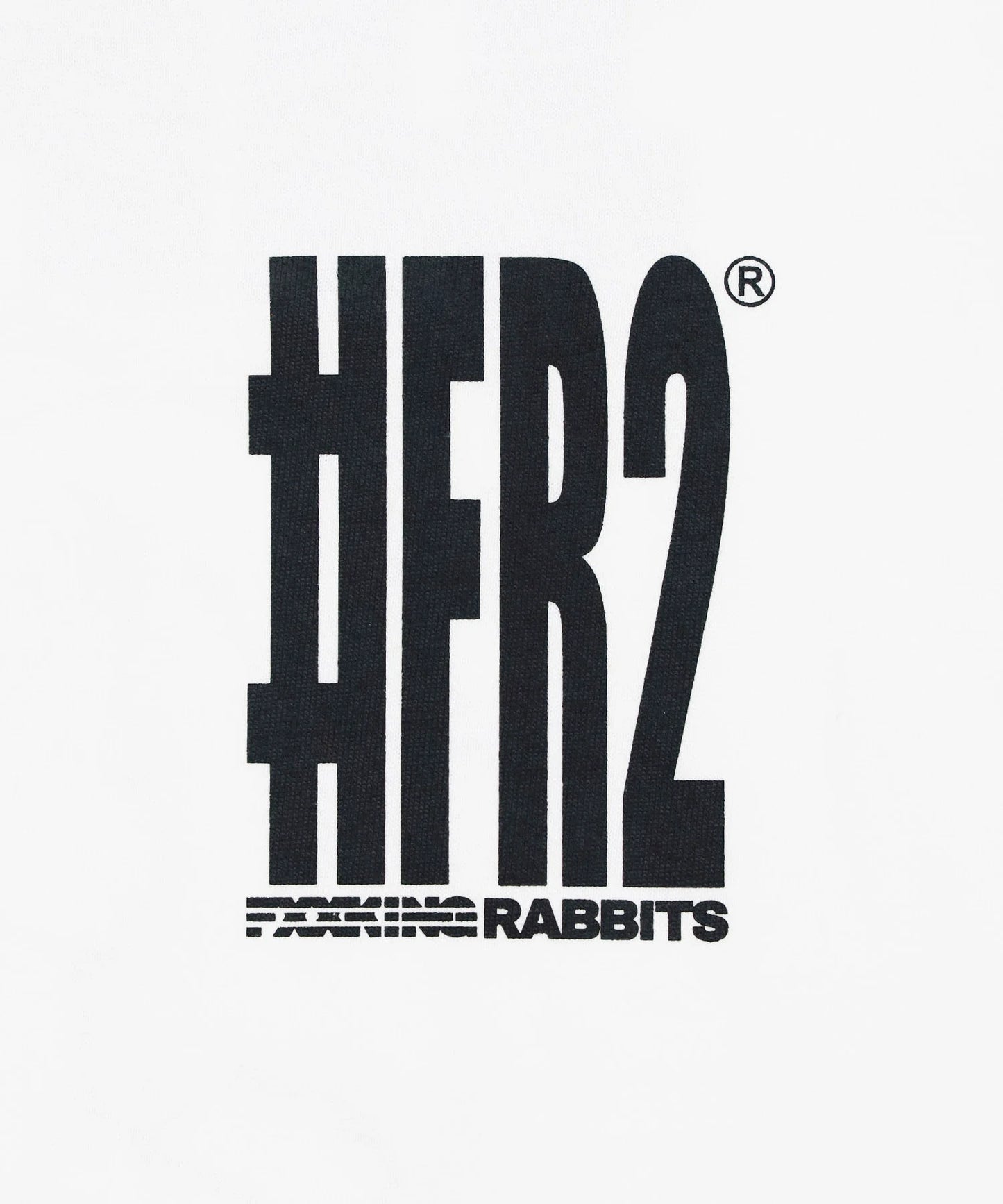Rabbit with Shopping Cart Long-sleeve T-shirt[FRC4117]