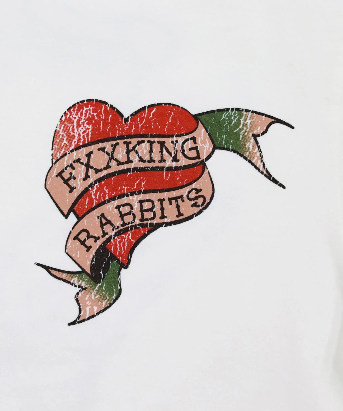 Rabbits Tattoo Garment Dye T-shirt