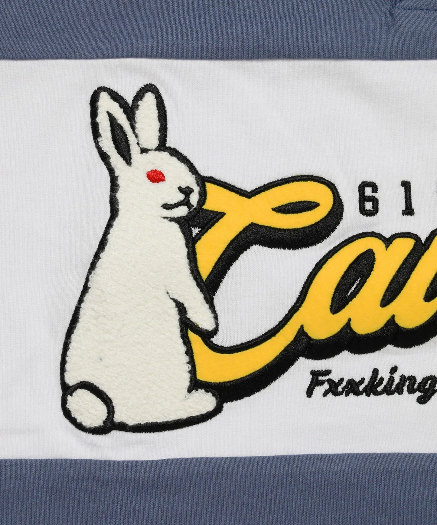 Caution Rabbit Classic Rugby Long-sleeve Shirt