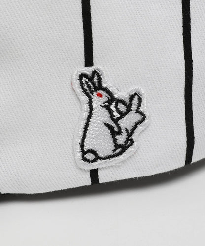 Embroidery Pin stripe Cap