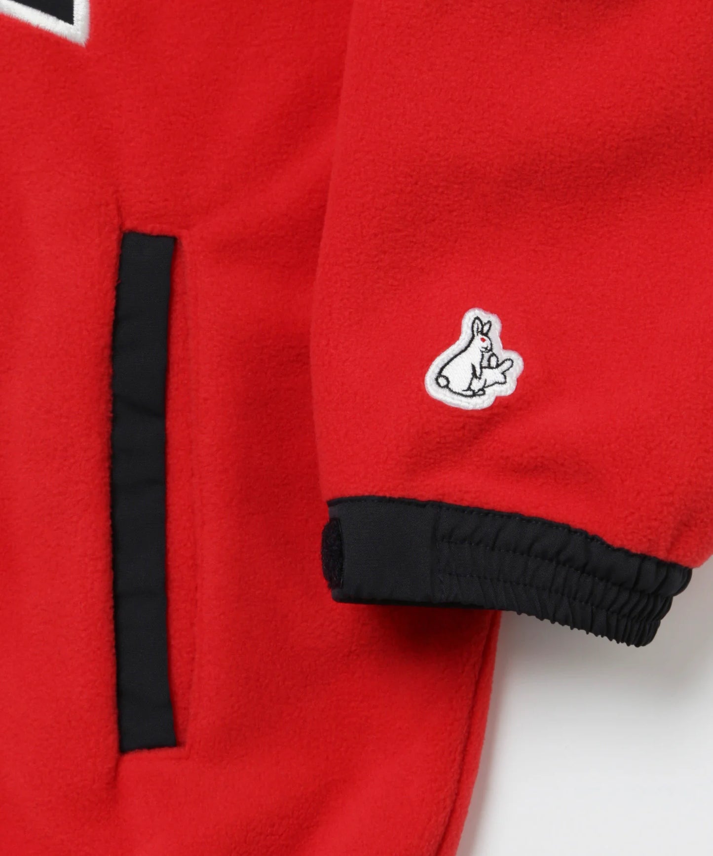 Fleece half zip Top