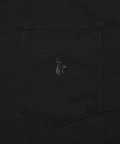 One point Icon Pocket T-shirt(Black)