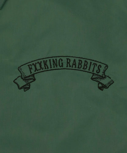 Angels with Rabbit Nylon Coach Jacket