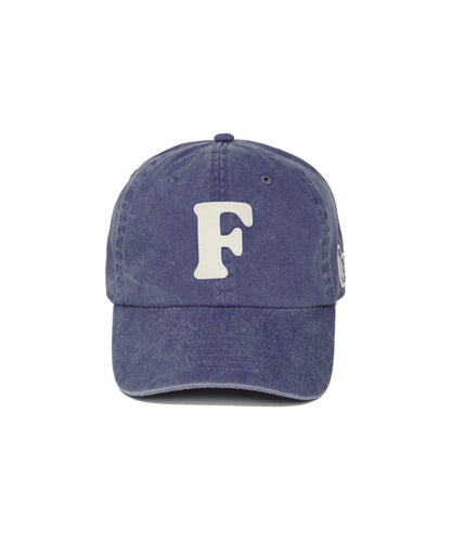 F Logo Garment Dye Cap