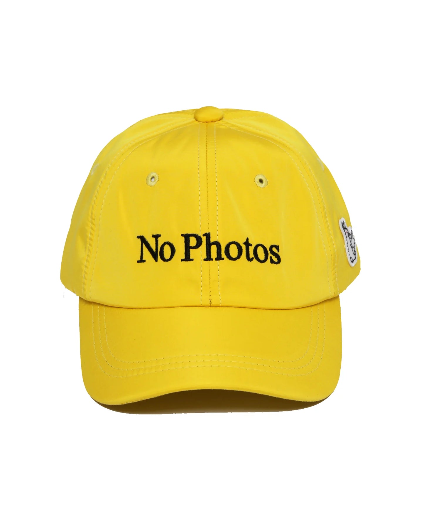 No Photos Embroidery Six Panel Cap[FRA382]