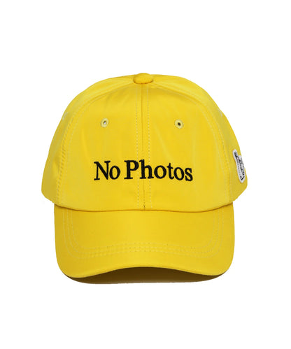 No Photos Embroidery Six Panel Cap[FRA382]