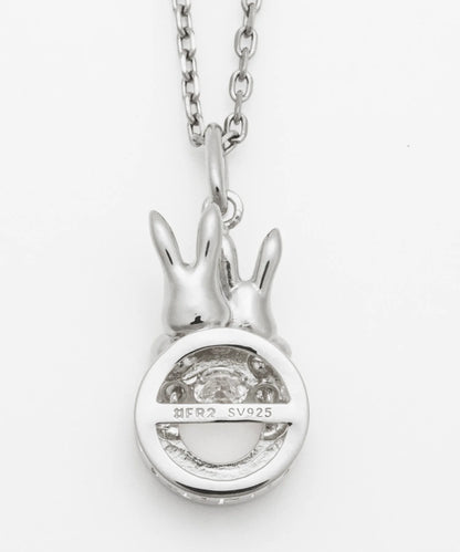 Dancing Stone Round Logo Necklace
