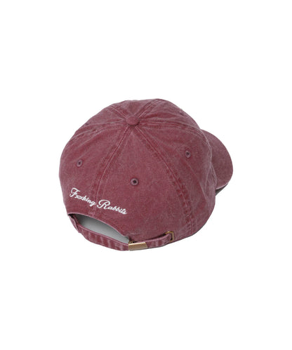 F Logo Garment Dye Cap