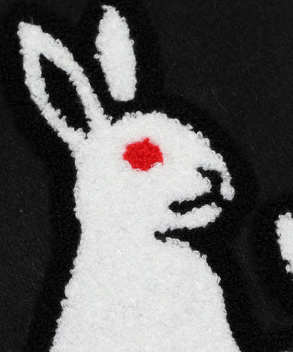 Rabbits Emblem Varsity Jacket