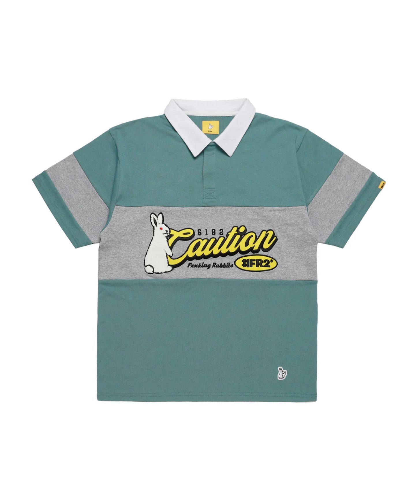 Caution Rabbit Classic Rugby Shirt