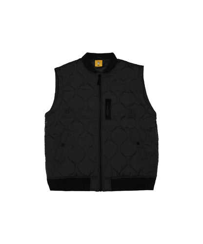 Nylon Rabbits Quilting 2Way Bomber Jacket