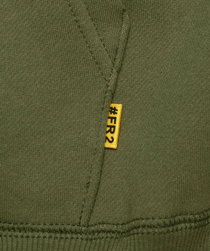 Embroidered Circle Logo Hoodie