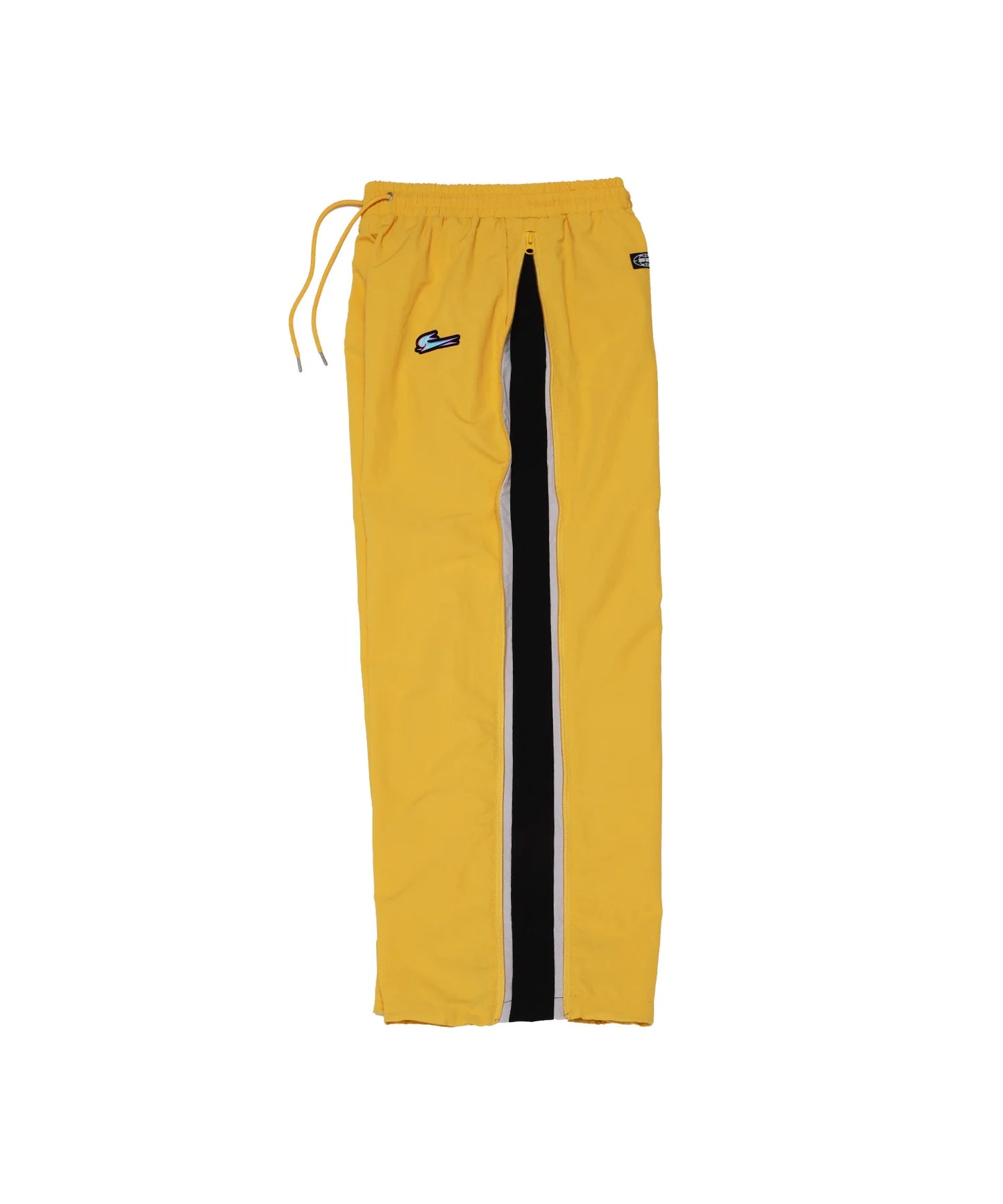 Switching Nylon Wide Pants