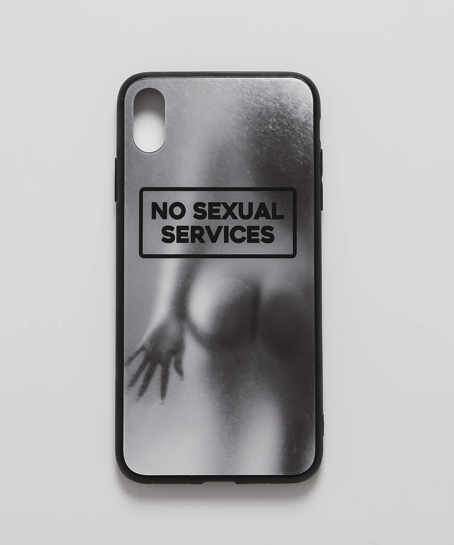 Semi nude iPhone XS Max Glass Case(NO SEXUAL SERVICES)[FRA681]