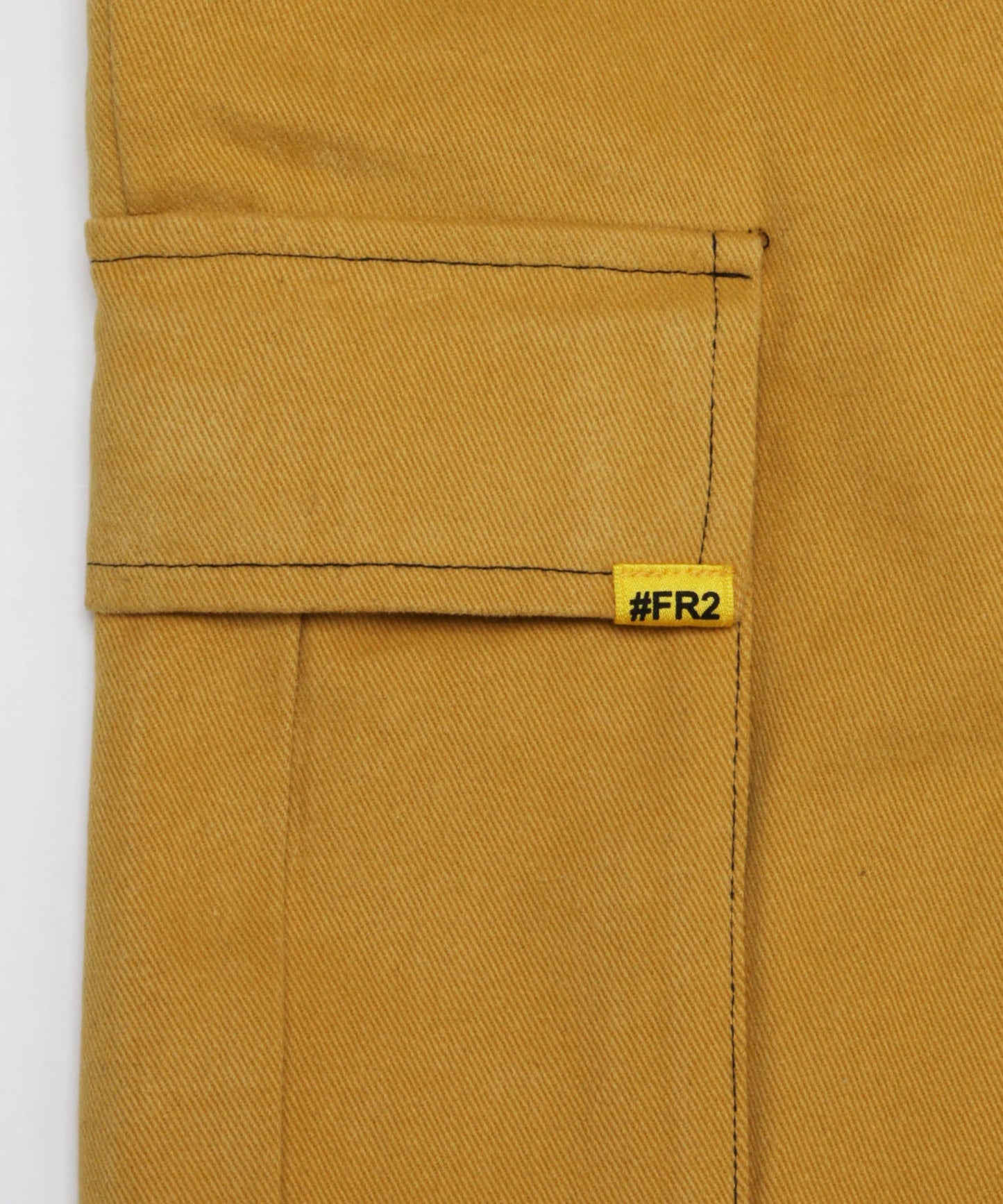 Contrast stitch Wide Pants