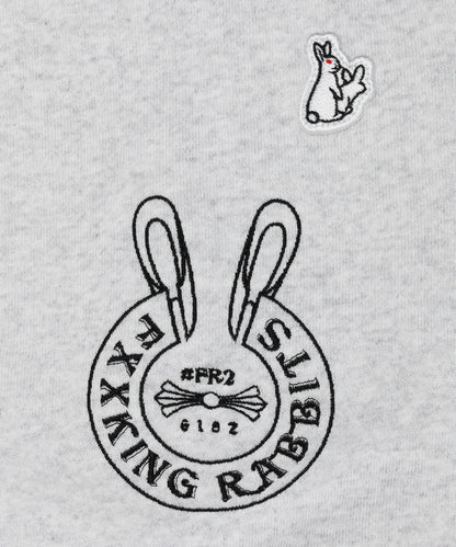 Embroidery Logo within Face Outline Sweat Pants