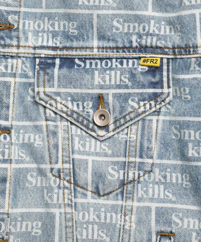Smoking kills Denim Jacket