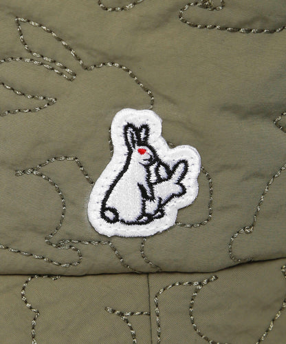 Reversible Rabbits Nylon Quilting Hat