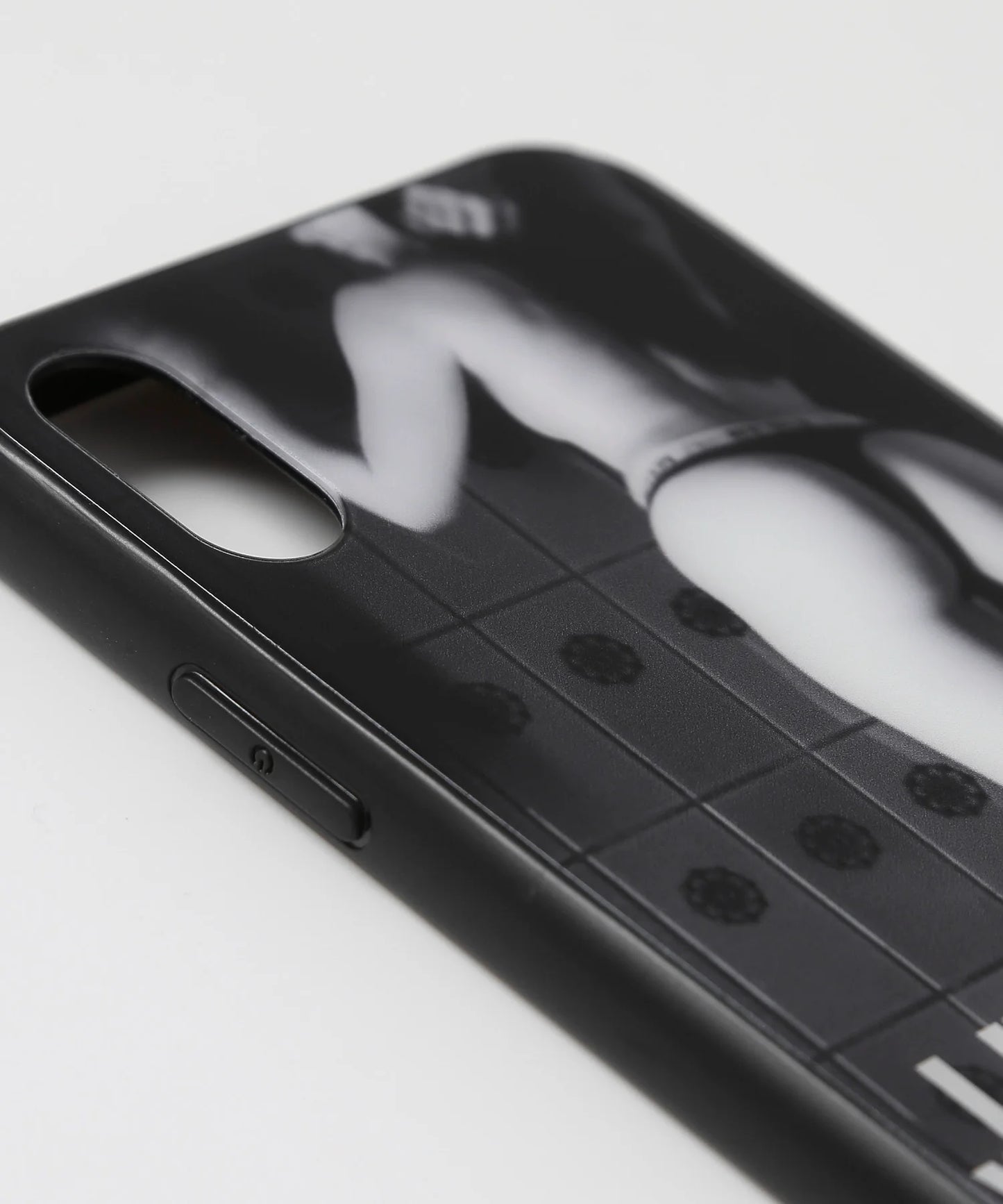 Semi nude iPhone XS Max Glass Case(I JUST WANNA FXXK YOU．)[FRA683]