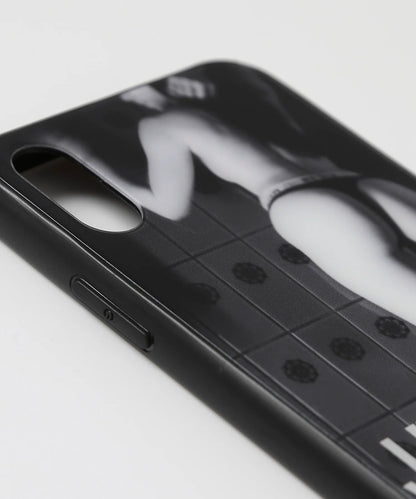 Semi nude iPhone XS Max Glass Case(I JUST WANNA FXXK YOU．)[FRA683]
