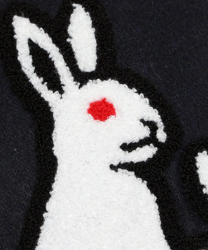 Rabbits Emblem Varsity Jacket