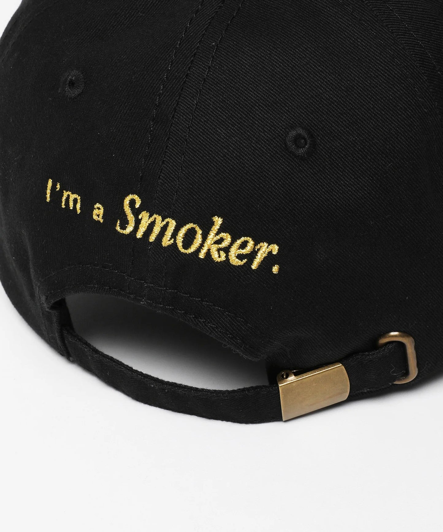 I’m a Smoker Embroidery Cap