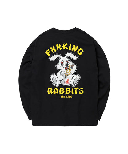 Rabbit Noodle Long-sleeve T-shirt