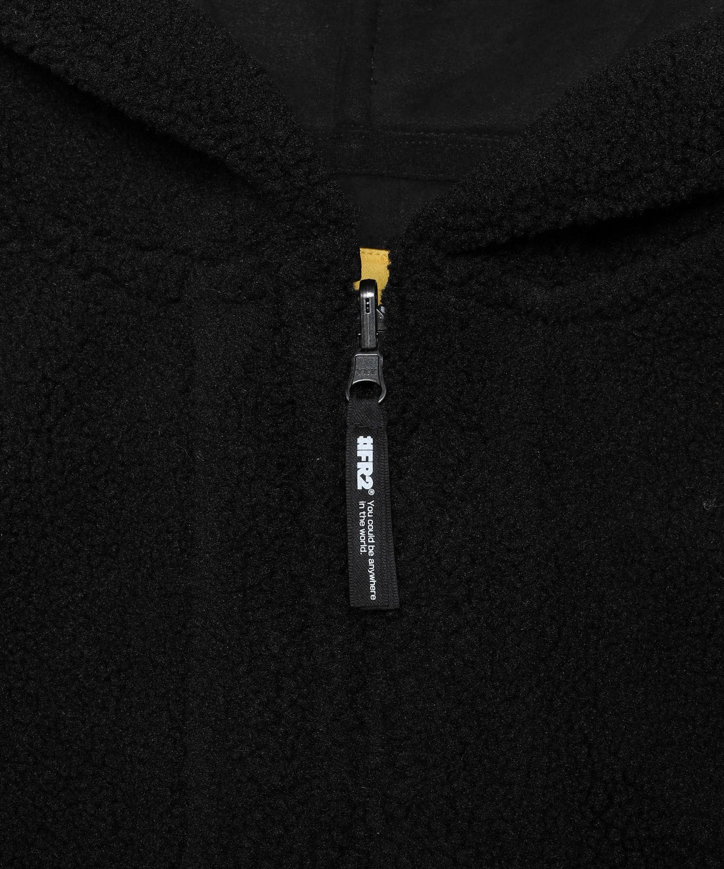 Boa Fleece Reversible Half Zip Blouson Hoodie
