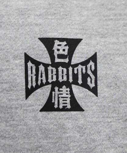 色情RABBITS Zip-up Hoodie