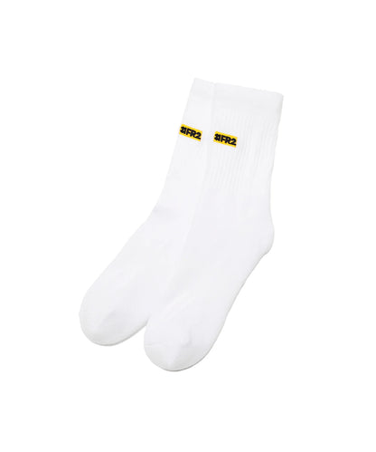 Yellow Box Logo Socks