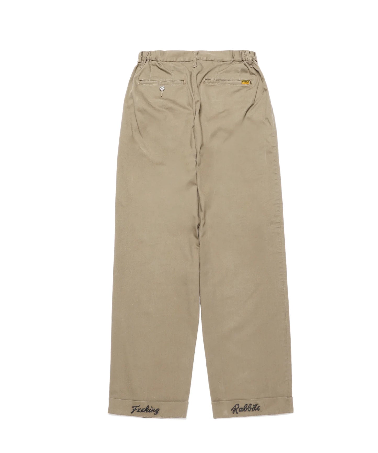 Embroidery High Tech Stretch Pants[FRP077]