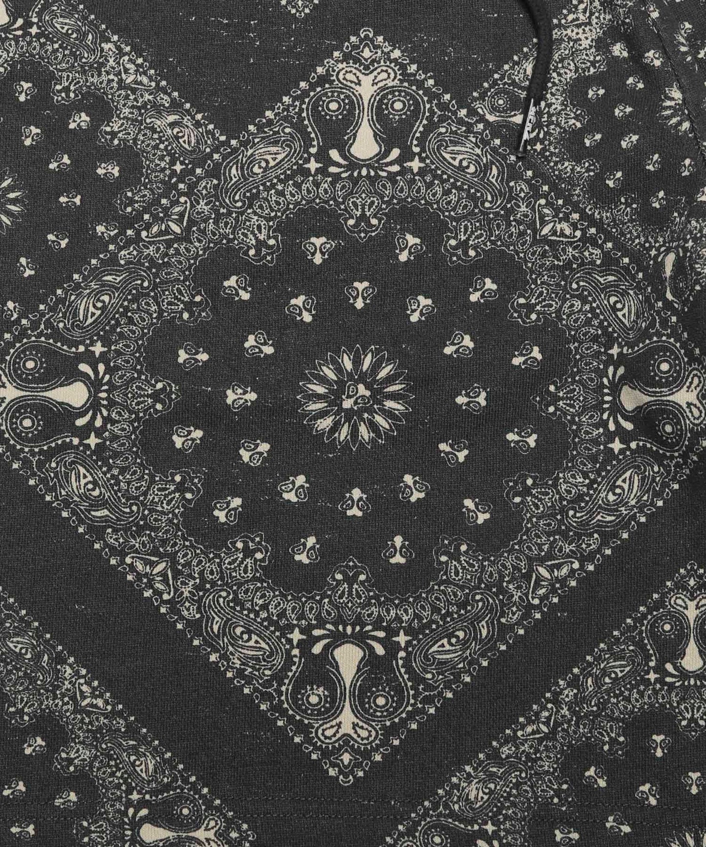 Original Paisley Pattern Sweat Short Pants