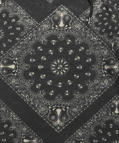 Original Paisley Pattern Sweat Short Pants