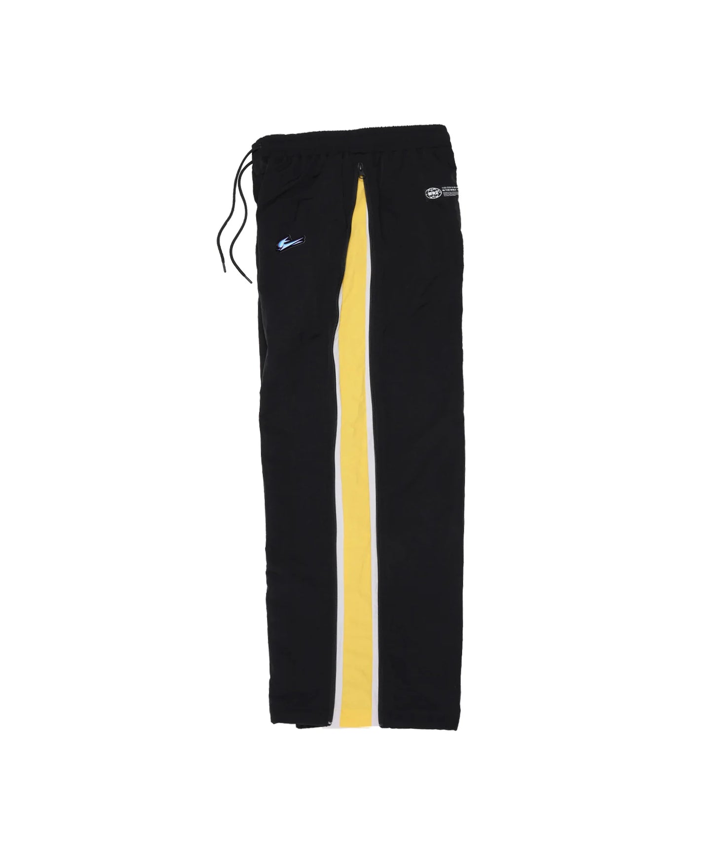 Switching Nylon Wide Pants