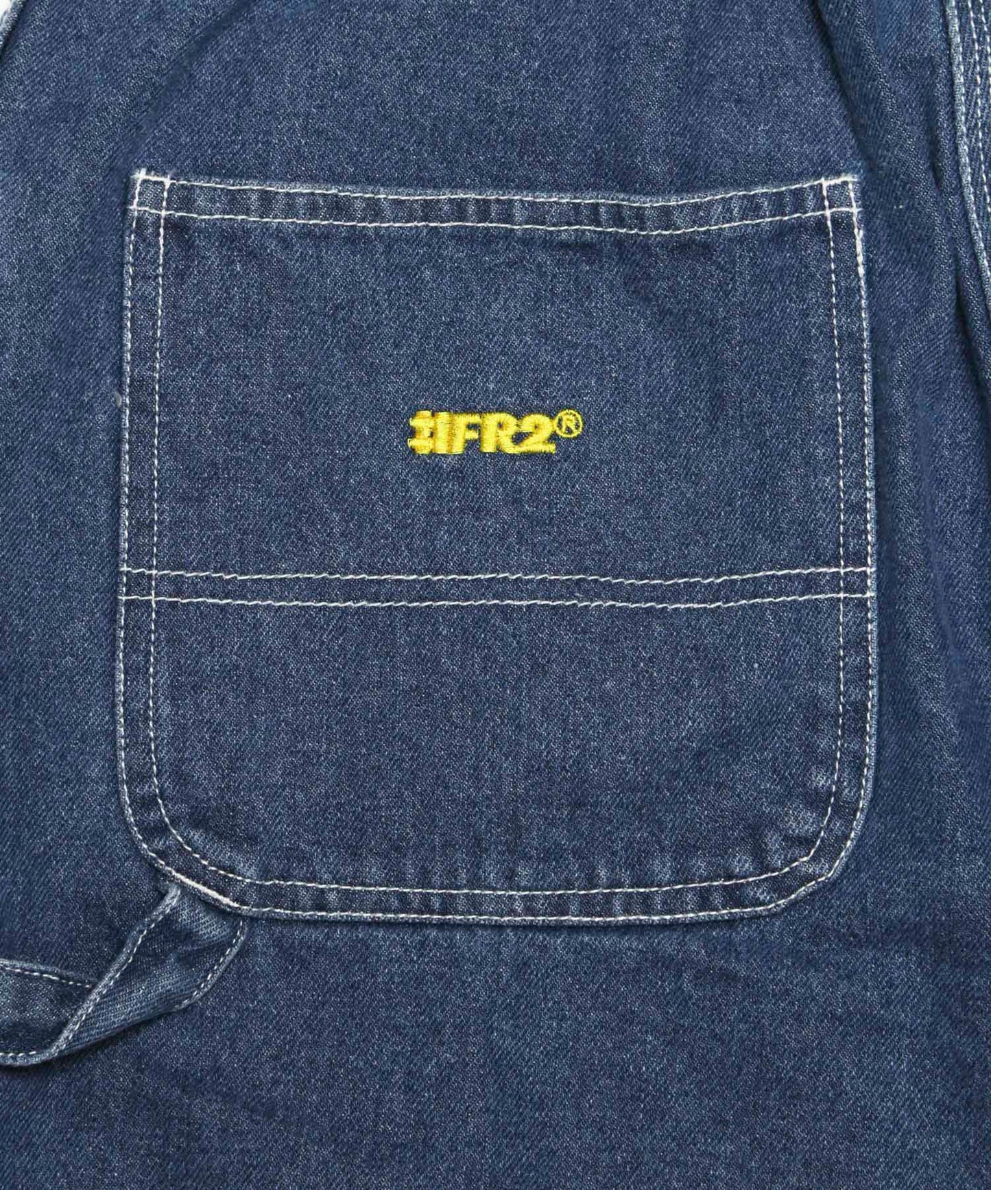 Back Pocket Icon Out Denim Short Pants