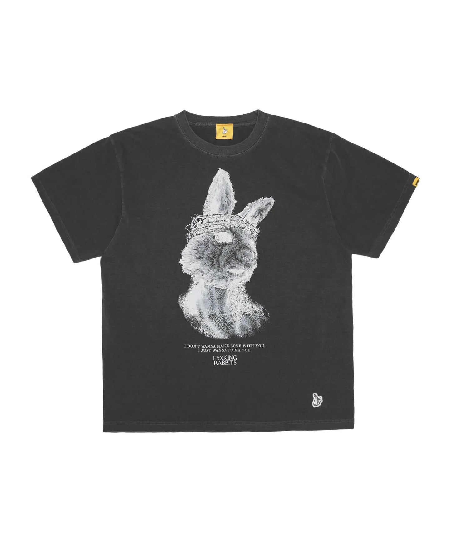 Rabbit Jesus Garment Dye T-shirt