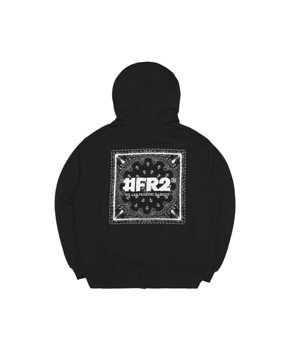 Embroidery Paisley Pattern Zip-up Hoodie