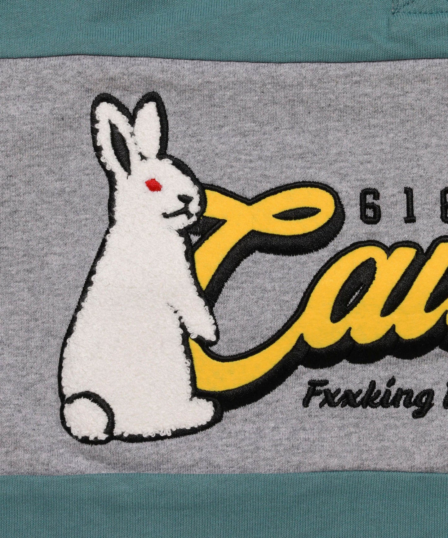 Caution Rabbit Classic Rugby Long-sleeve Shirt